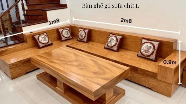 những mẫu bàn ghế gỗ phòng khách đơn giản