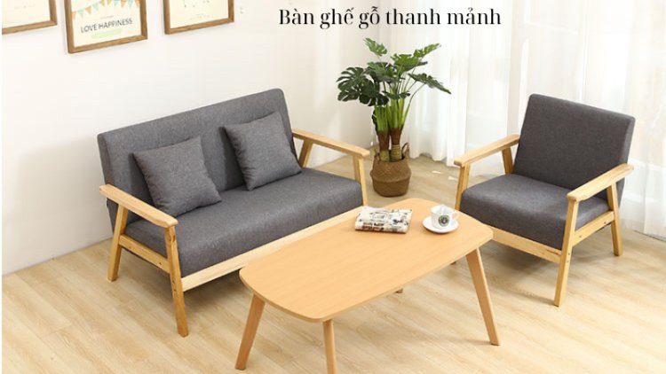 những mẫu bàn ghế gỗ phòng khách đơn giản-3