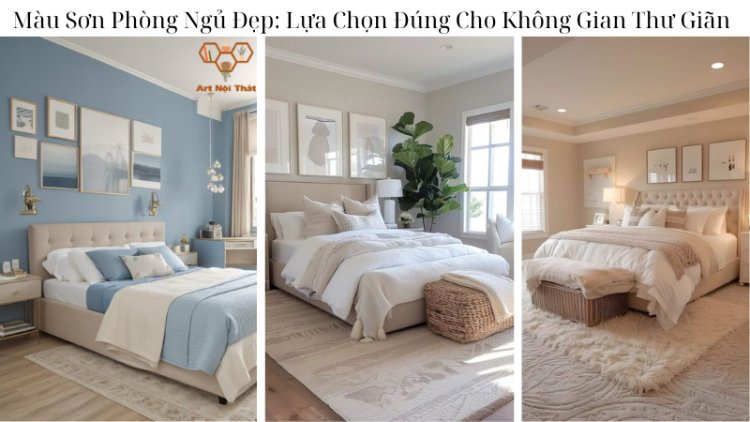 Màu Sơn Phòng Ngủ Đẹp: Lựa Chọn Đúng Cho Không Gian Thư Giãn